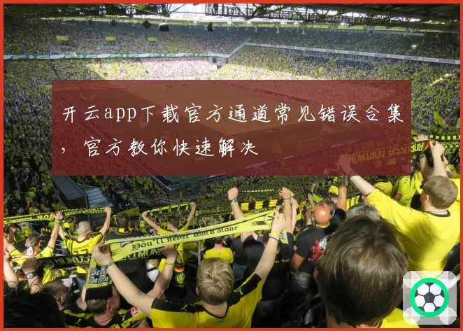 开云app下载官方通道常见错误合集，官方教你快速解决